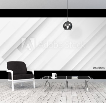 Bild på Modern simple white abstract background